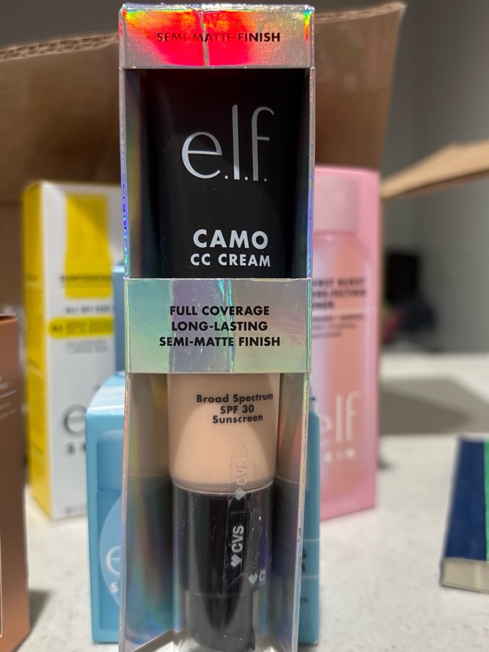 e.l.f. Camo CC Cream - Semi-Matte Finish (Beige)